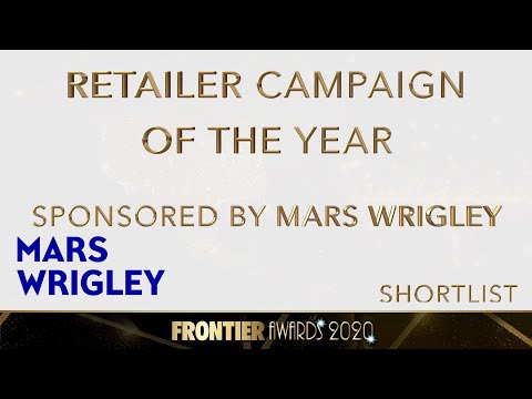 2020 Frontier Awards shortlist - Retailer Campaign of the Year