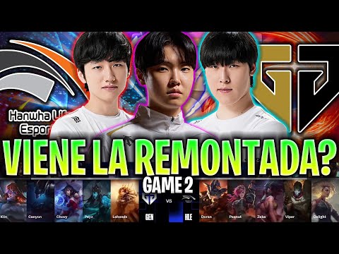 PUEDE EL GENG DE CHOVY REMONTAR LA SERIE? *ÉPICO* | HLE vs GEN Game 2 SWISS STAGE WORLDS 2024 LVP