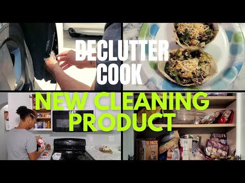 DAY IN THE LIFE | NEW CLEANING PRODUCT | DECLUTTER | COOK