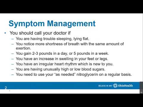 Symptom Management