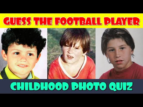 30 Footballers Childhood Photo: Can You Guess Them All?