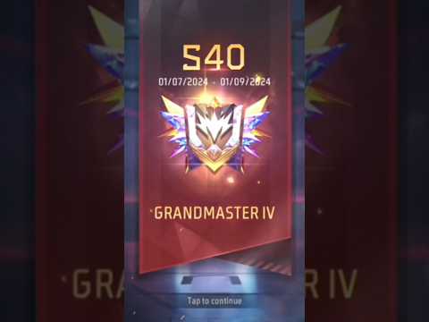 BR S41 GRANDMASTER RANK PUSH|FREE FIRE NEW VIDEOS| GMP FF| SEASON 41| FREE FIRE| NEW VIDEOS