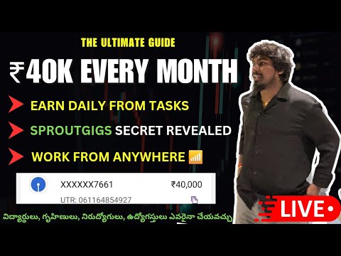 SproutGigs Tutorial : Create Profile, Complete Tasks and Withdraw Earnings| OkaySai |Work Frome Home