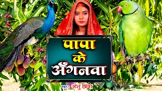 बेटी विवाह गीत || पापा के अँगनवा सपनवा हो गईल || Anshu Priya Shadi Vivah Geet || Beti Ke Vidai Geet