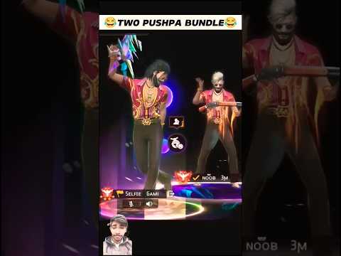 Same Pushpa Bundle 😂 -#freefire #shortvideo #funny