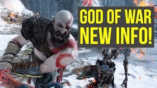 God of War PS4 New Info - MOST BRUTAL IN THE SERIES & Way More! (God of War 4 - God of War News)