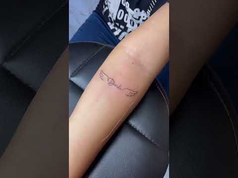 Small Wing tattoo design by navkar tattoos indore | indore best tattoo studio #youtubeshorts #tattoo