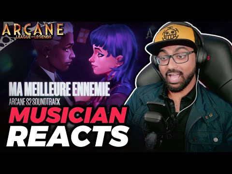 Musician Reacts to League of Legends - Arcane Season 2 | Stromae & Pomme - “Ma Meilleure Ennemie”