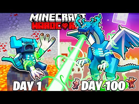 I Survived 100 Days as a WARDEN SHAPESHIFTER in Minecraft!