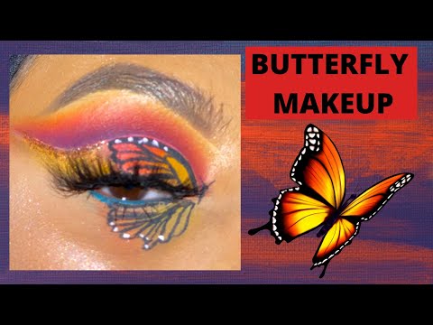 BUTTERFLY 🦋  MAKEUP look with BPerfect Stacey Marie Palette recreating @looksbyricha