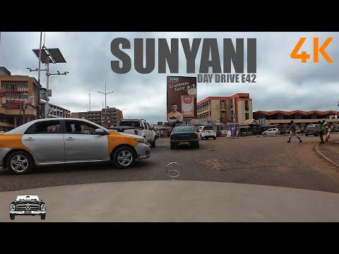 Sunyani Day Drive E43 Morning Traffic Congestion 4K