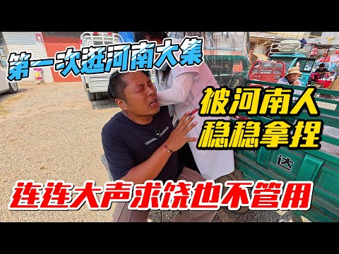 第一次逛河南大集，被河南人稳稳拿捏，连连大声求饶也不管用｜｜感谢您一路的支持【Sean的世界TV】频道，欢迎加入我的会员频道，谢谢您一路的陪伴！