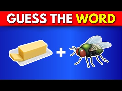 Guess The Compound Word By Emoji 🦋 Quiz Monster