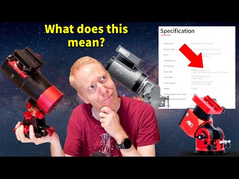 You NEED to know this BEFORE buying! Strain Wave Gear/Harmonic Mount Specs EXPLAINED!