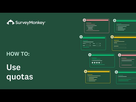 Using Quotas with SurveyMonkey