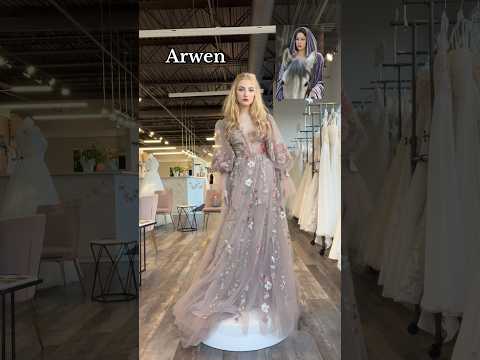 Wedding dresses inspired by Lord of the Rings💍 #weddingdress #lordoftherings