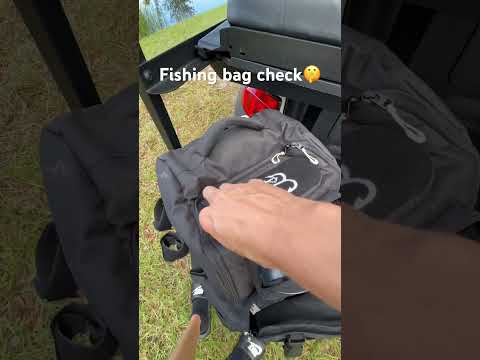 Fishing bag check 🤫 #fishing #fishinggear #florida #bassfishing