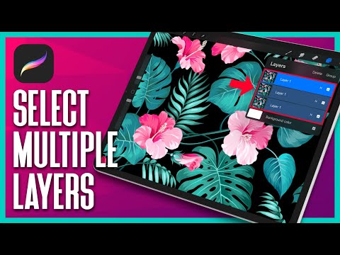 How To Select Multiple Layers In Procreate