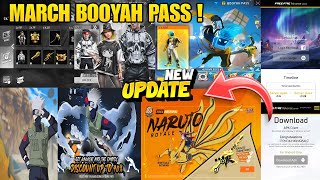 MARCH BOOYAH PASS | ADVANCE SERVER FREE FIRE | KAKASHI BUNDLE MYSTERY SHOP | SKYWING ROYALE FF