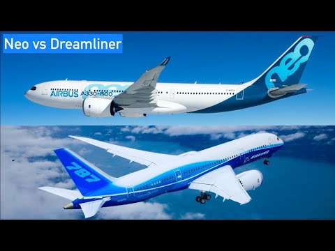 A330neo vs 787: Wide body aircraft comparison!!!