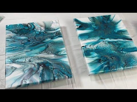 WHY ARE MY CELLS MELTING?? 2 BLOOMS 2 DIFFERENT POURING MEDIUMS 1 CLEAR WINNER | Shelee Art Bloom