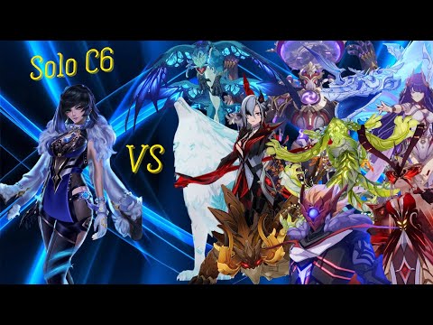 Solo C6 Yelan VS every Weekly Boss (no food/healing)