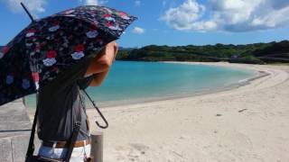 "Beautiful beaches in Japan" Takasaki(高崎) beach in Fukue jima of GOTO islands (五島列島 福江島)(part 1)