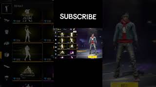 FREE FIRE ALL EMOTES IN FREE FIRE GAME VIDEO #freefire #freefirebgid #freefiremax