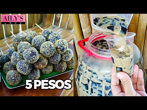 DINUDUMOG TRENDING MABENTA PATOK NA PANGNEGOSYO - COFFEE JELLY PALAMIG | UBE BANANA BALLS