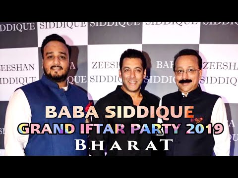 Salman Khan Attend BABA SIDDIQUE GRAND IFTAR PARTY 2019 | BHARAT | BharatWithFamily |