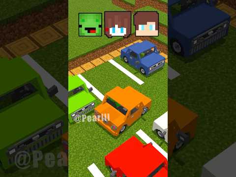 Amazing Parking - Minecraft Animation #shorts #minecraft #maizen