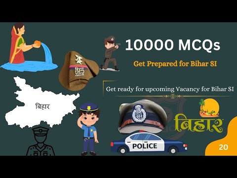 10000 MCQs Bihar Daroga SI Part-20