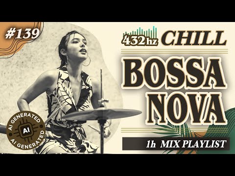 Chill Bossa Nova Music🌴 | Calming BGM of 432hz Serenity for Focus and Soothing🌟 #139