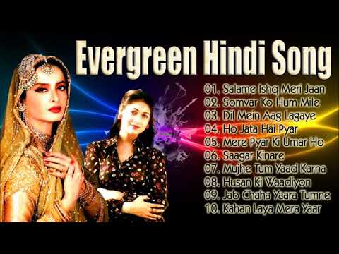 Evergreen Hindi Songs - सदाबहार पुराने गाने | Lata Mangeshkar, Mohd Rafi & Kishore Kumar