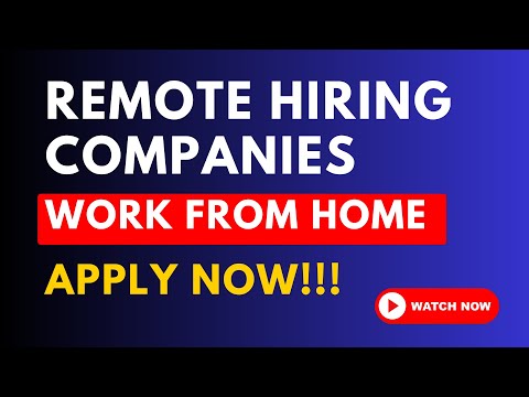 🌍 500+ Companies Hiring Remotely – Work from Anywhere | Apply Now ✅