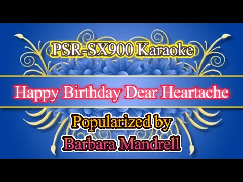 Happy Birthday Dear Heartache - Barbara Mandrell Video Karaoke