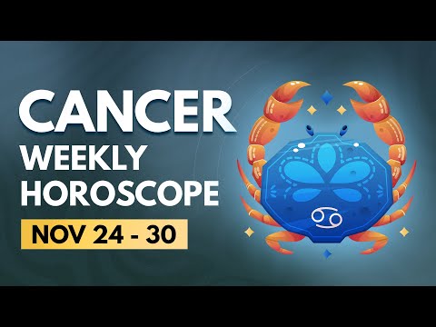 Cancer Weekly Horoscope: November 24 to 30, 2024