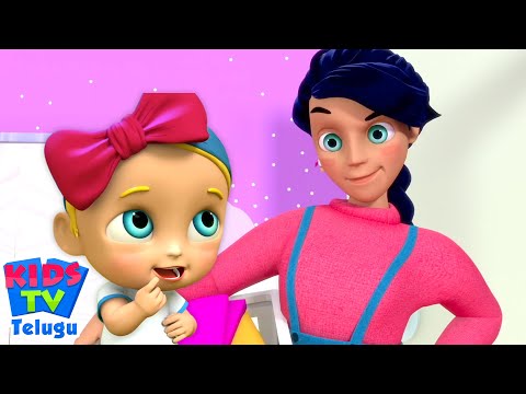 Johny Johny Telugu Rhyme, జానీ జానీ, Telugu Learning Videos and Poems for Kids