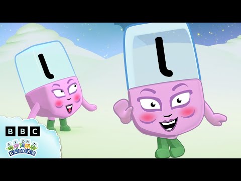 Lovely Alphablock L 😍 | Letter of the Week | Learn to Spell | @officialalphablocks