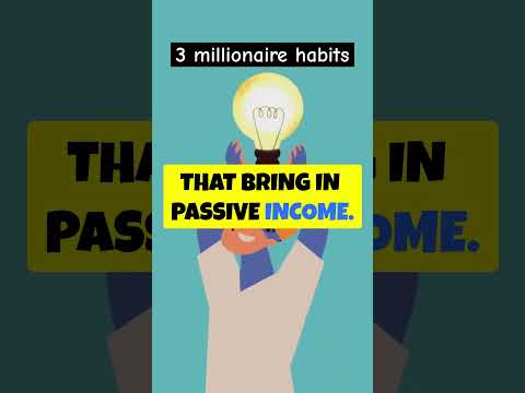 💰millionaire habits #fyp #motivation #money