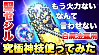 【FFRK】聖セシル 究極神技 使ってみた 白魔法運用、FF4編成 / 【迷宮】アニマ ラビリンスダンジョン FFレコードキーパー