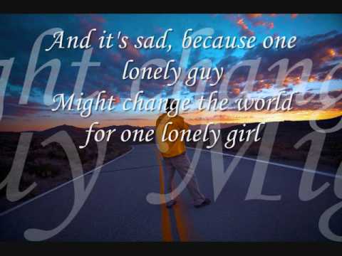 The Lonely Guy -written: G. Frey and J. Tempchin-lead vocal: M. Carl