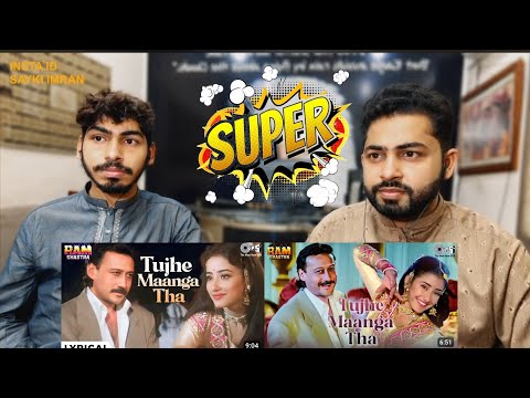 Tujhe Maanga Tha | Ram Shastra | Jackie Shroff, Manisha Koirala | Vinod Rathod, SONG REACTION