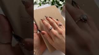 Notebook therapy unboxing | asmr ✨