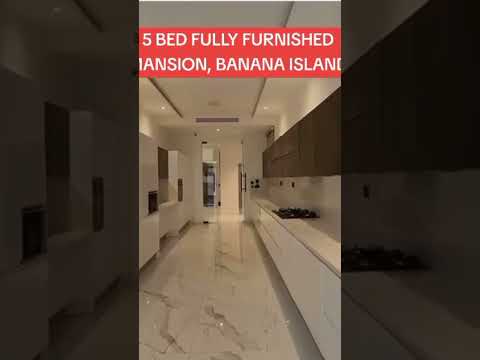 Banana Island Fully furnished 5 Bedroom duplex comes with 2 pools , a cinema, elevator ,gym