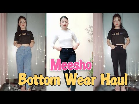 Meesho Bottom Wear Haul Starting Rs.306 |Trying Mesho Cheapest bottom Wear| High Waisted Bottom Wear