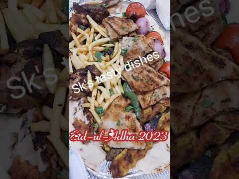 Mixed grill Chicken and Mutton || Eid-ul-Adha 2023 || #shorts || #sktastydishes