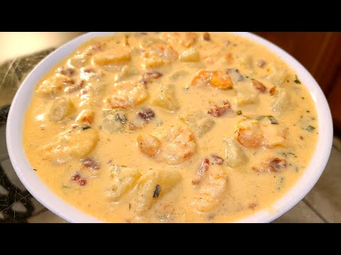 Seafood Baked Potato Chowder