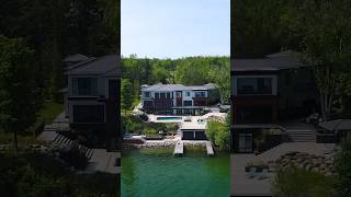 #UltraLuxury Lakefront Mansion Tour on Lake Simcoe. #THATFINELIFE #luxuryhometours #luxurylifestyle