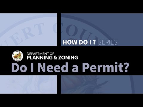 Planning & Zoning: Do I Need A Permit? Identifying Property Attributes.